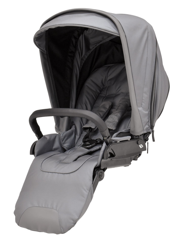 Bebecar Minipop Duo 2 in 1 Pram + Raincover, Peppercorn - image 2