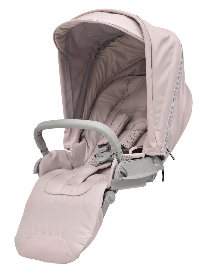 Bebecar Minipop Duo 2 in 1 Pram + Raincover, Roselle - image 2
