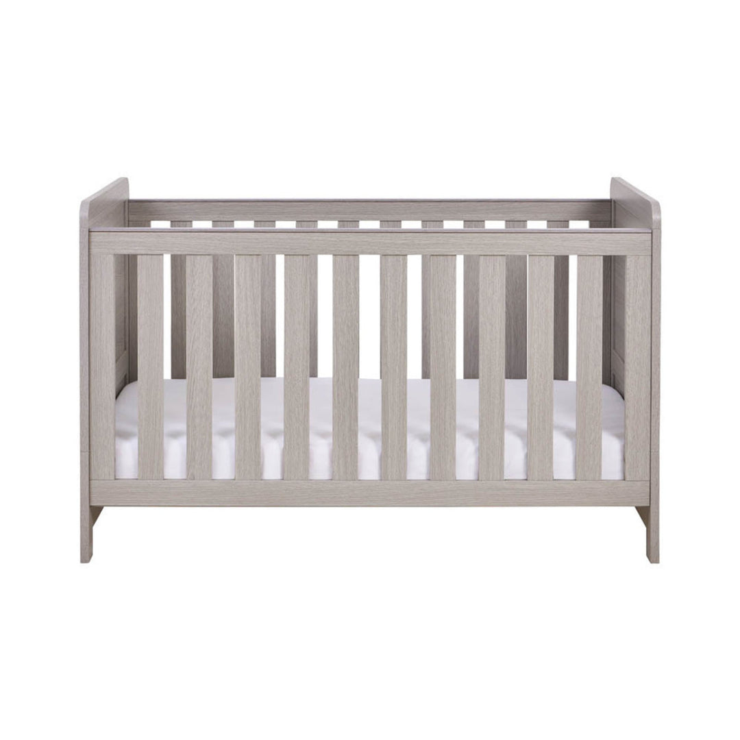 Babymore Caro Cot Bed, Grey Wash