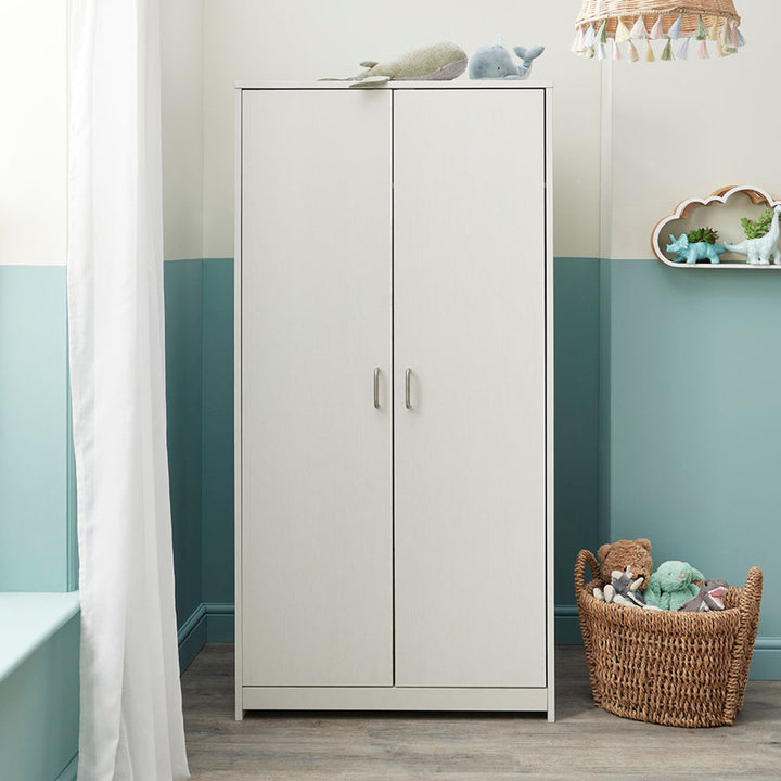 Babymore Caro Mini 3 Piece Room Set, White Wash