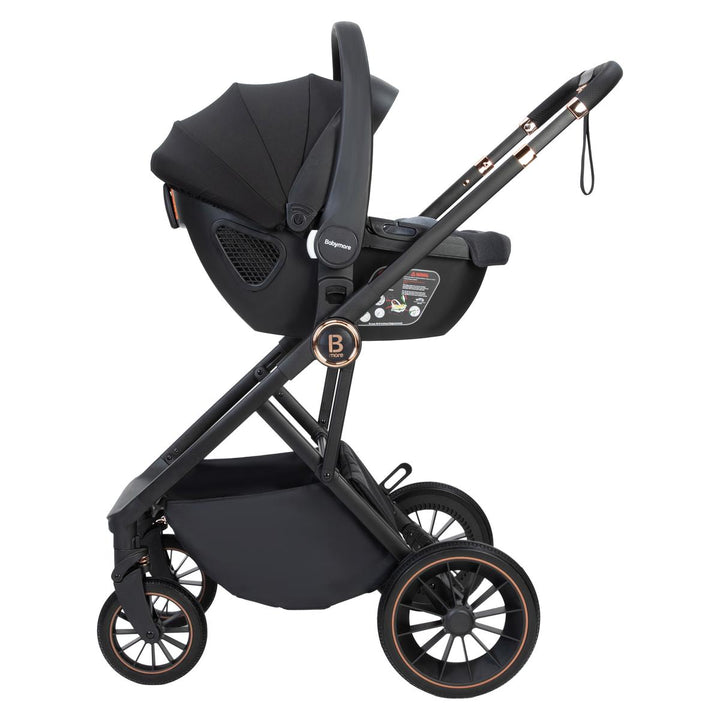 Babymore Chia Coco Travel System Bundle, Midnight Blue