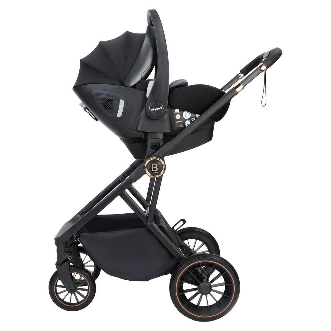 Babymore Chia Pecan Travel System Bundle, Midnight Blue