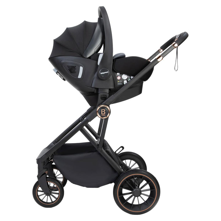 Babymore Chia Pecan Travel System Bundle, Midnight Blue