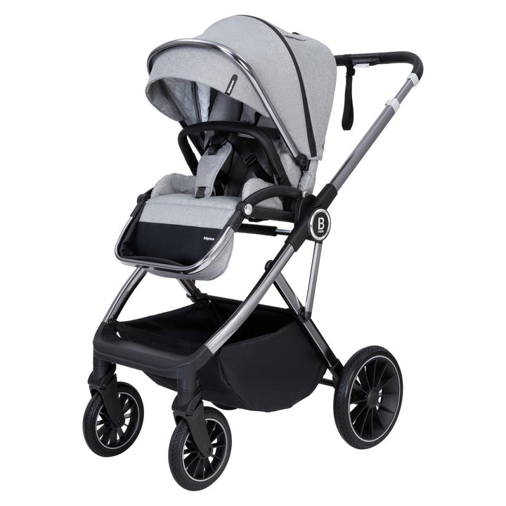 Babymore Chia Pecan Travel System Bundle, Pearl Grey