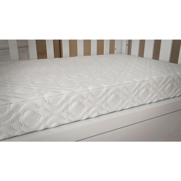 Babymore Deluxe Sprung Cot Mattress, 120 x 60 x 10cm