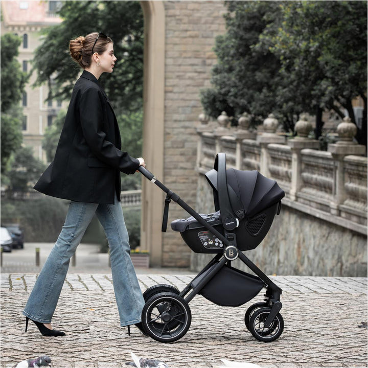 Babymore Kai Coco Travel System Bundle, Forest Grey