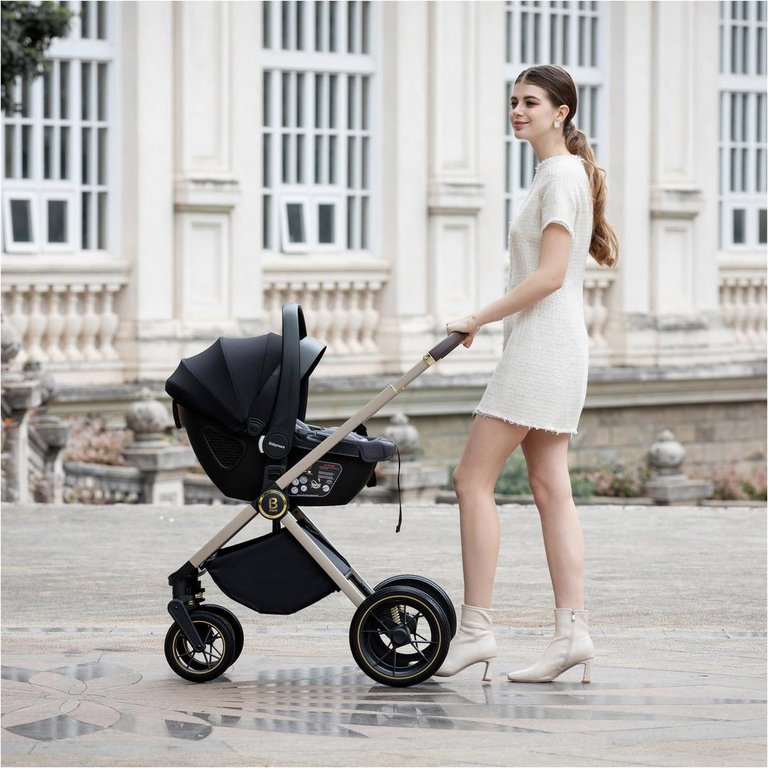 Babymore Kai Coco Travel System Bundle, Sandstone