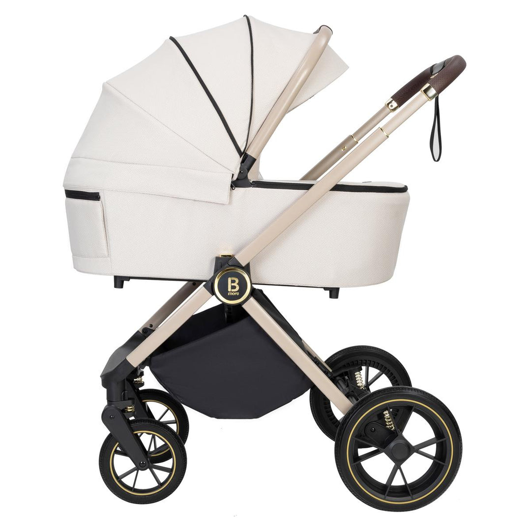 Babymore Kai Pram & Pushchair Bundle, Sandstone