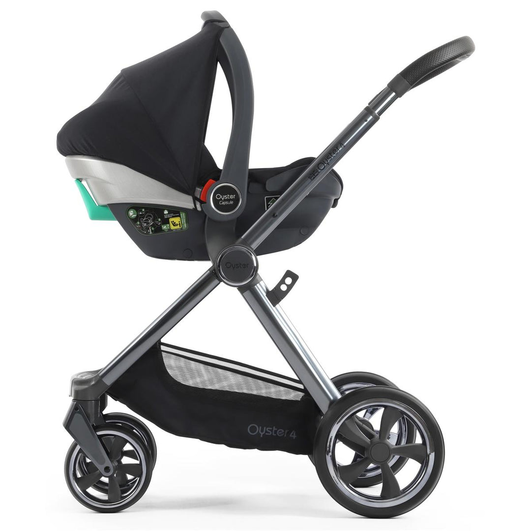 Babystyle Oyster 4 Luxury 7 Piece Bundle, Carbonite