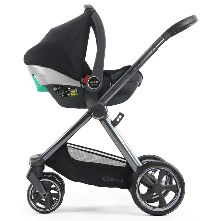 Babystyle Oyster 4 Luxury 7 Piece Bundle, Carbonite
