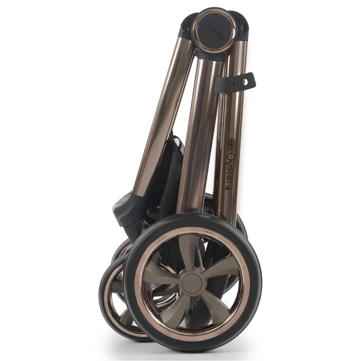 Babystyle Oyster 4 Tandem Pebble 360 Pro Travel System Bundle, Buttermilk