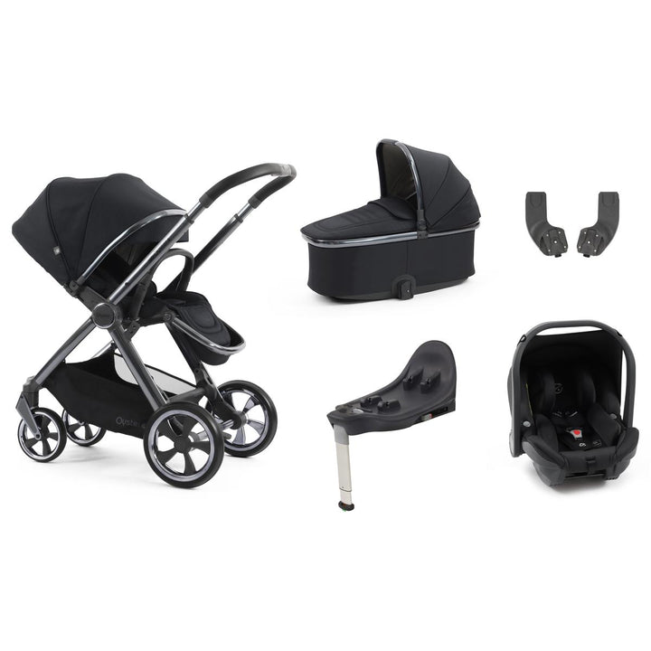 Babystyle Oyster 4 Essential 5 Piece Bundle, Carbonite