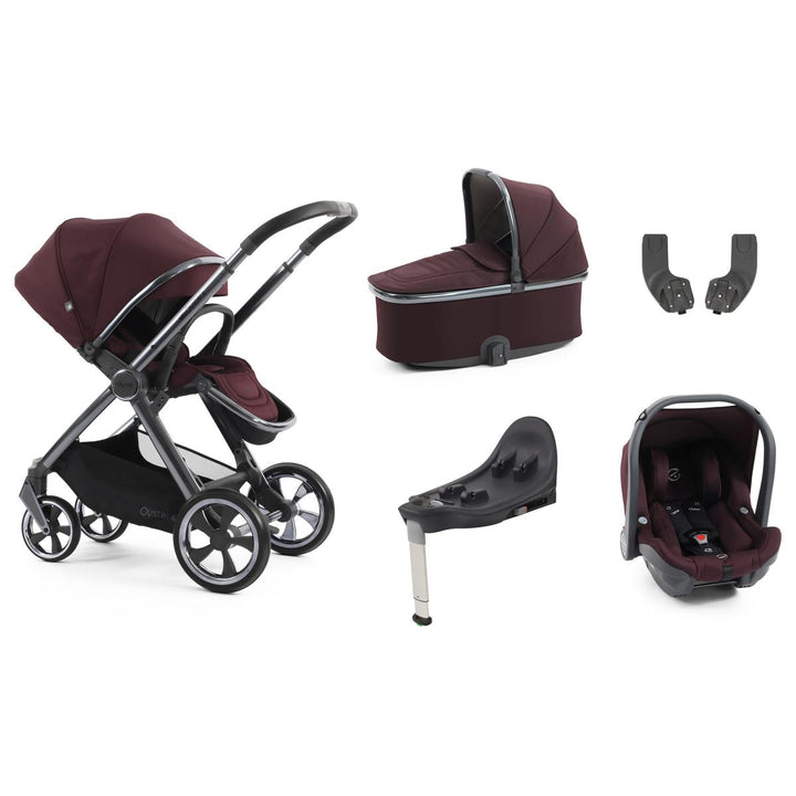 Babystyle Oyster 4 Essential 5 Piece Bundle, Mulberry