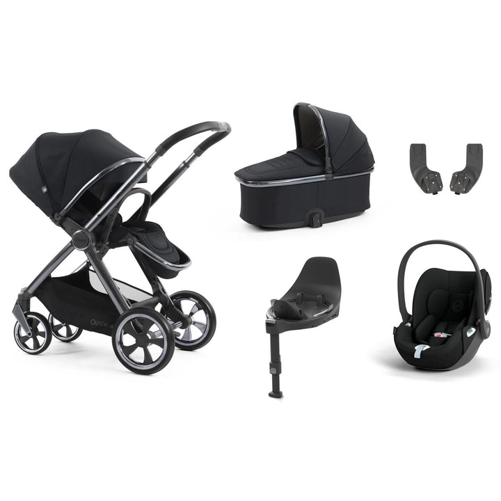 Babystyle Oyster 4 Essential 5 Piece Cloud T Bundle, Carbonite