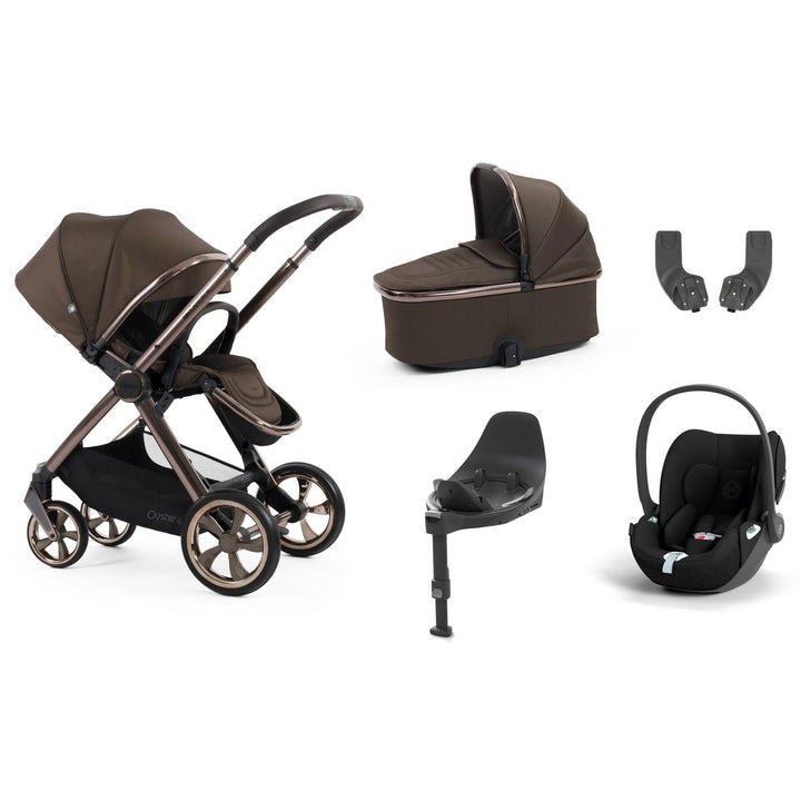 Babystyle Oyster 4 Essential 5 Piece Cloud T Bundle, Chocolate Velvet