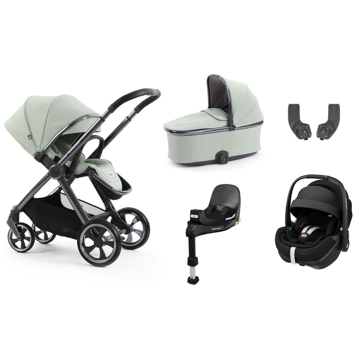 Babystyle Oyster 4 Essential 5 Piece Pebble 360 Pro Bundle, Pistachio