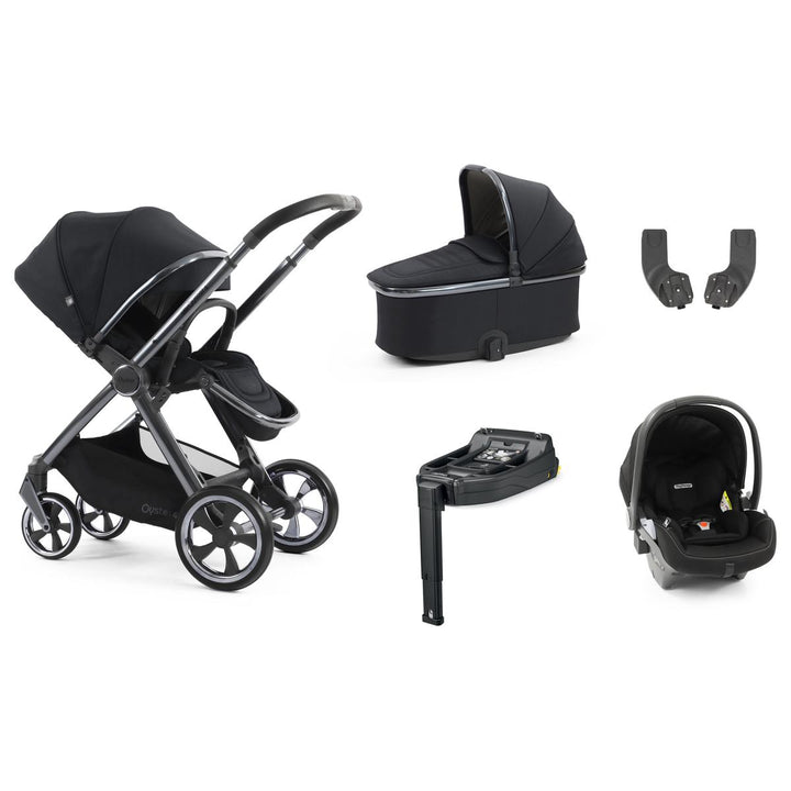 Babystyle Oyster 4 Essential 5 Piece Primo Viaggio Lounge Bundle, Carbonite