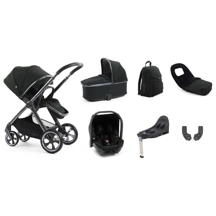 Babystyle Oyster 4 Luxury 7 Piece Bundle, Black Olive