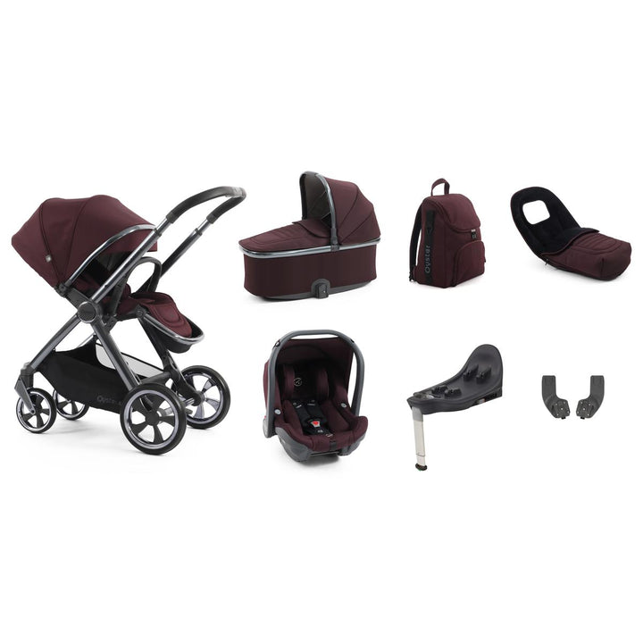 Babystyle Oyster 4 Luxury 7 Piece Bundle, Mulberry
