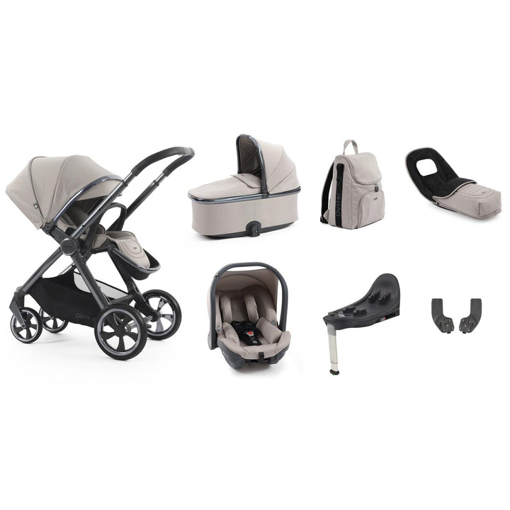 Babystyle Oyster 4 Luxury 7 Piece Bundle, Stone