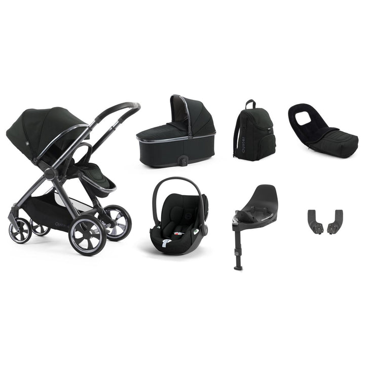 Babystyle Oyster 4 Luxury 7 Piece Cloud T Bundle, Black Olive
