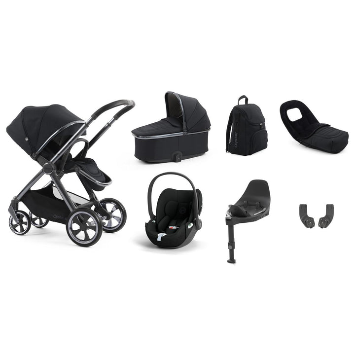 Babystyle Oyster 4 Luxury 7 Piece Cloud T Bundle, Carbonite