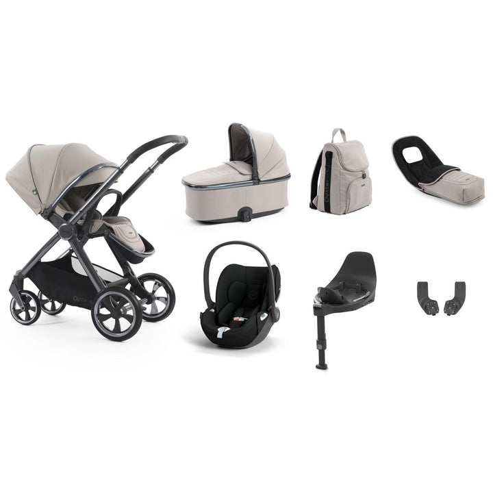 Babystyle Oyster 4 Luxury 7 Piece Cloud T Bundle, Stone