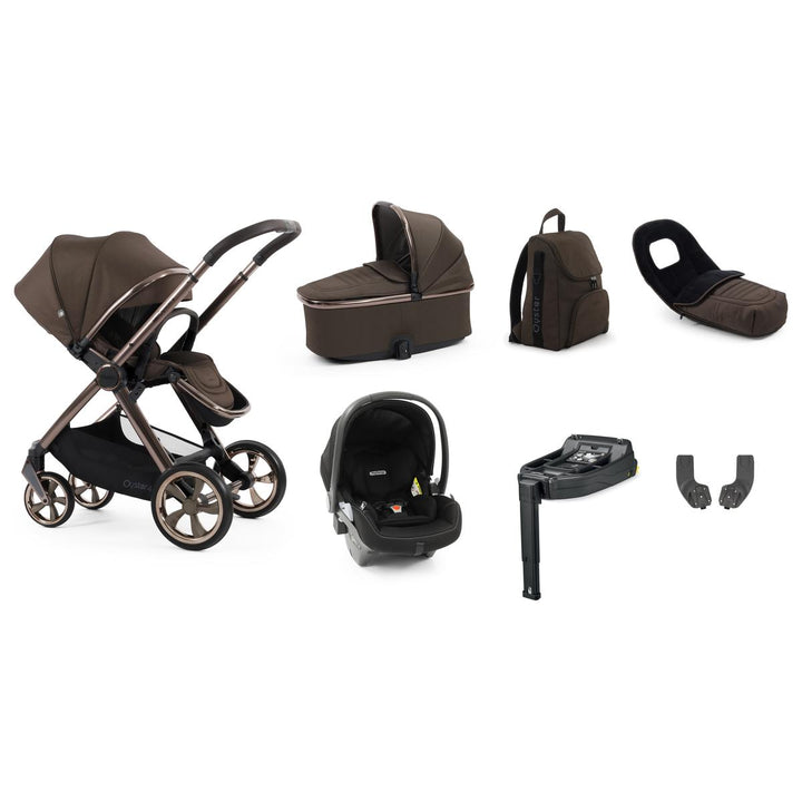 Babystyle Oyster 4 Luxury 7 Piece Pebble 360 Pro Bundle, Chocolate Velvet