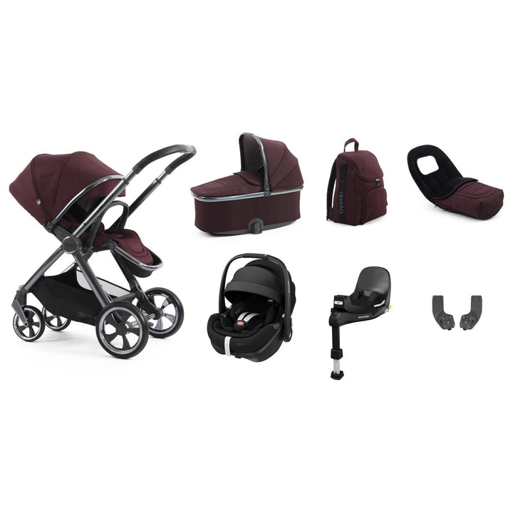 Babystyle Oyster 4 Luxury 7 Piece Pebble 360 Pro Bundle, Mulberry