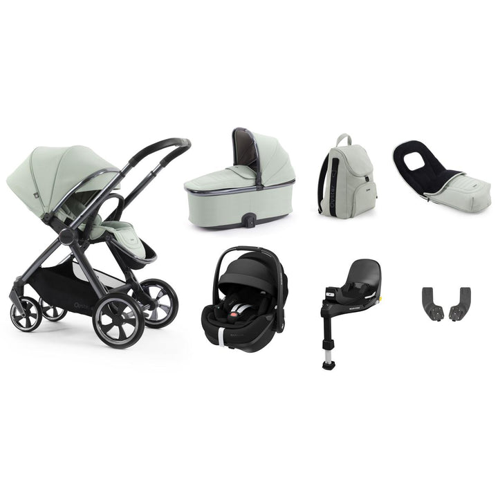 Babystyle Oyster 4 Luxury 7 Piece Pebble 360 Pro Bundle, Pistachio