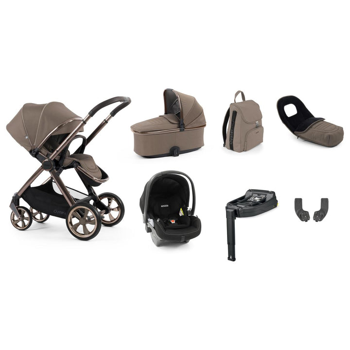 Babystyle Oyster 4 Luxury 7 Piece Primo Viaggio Lounge Bundle, Mink