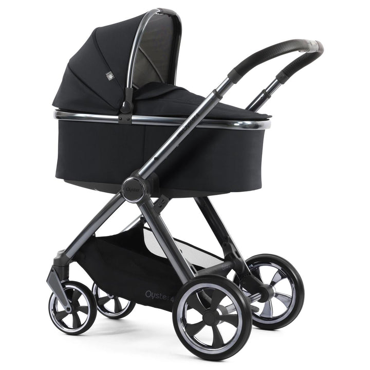 Babystyle Oyster 4 Tandem Travel System Bundle, Carbonite