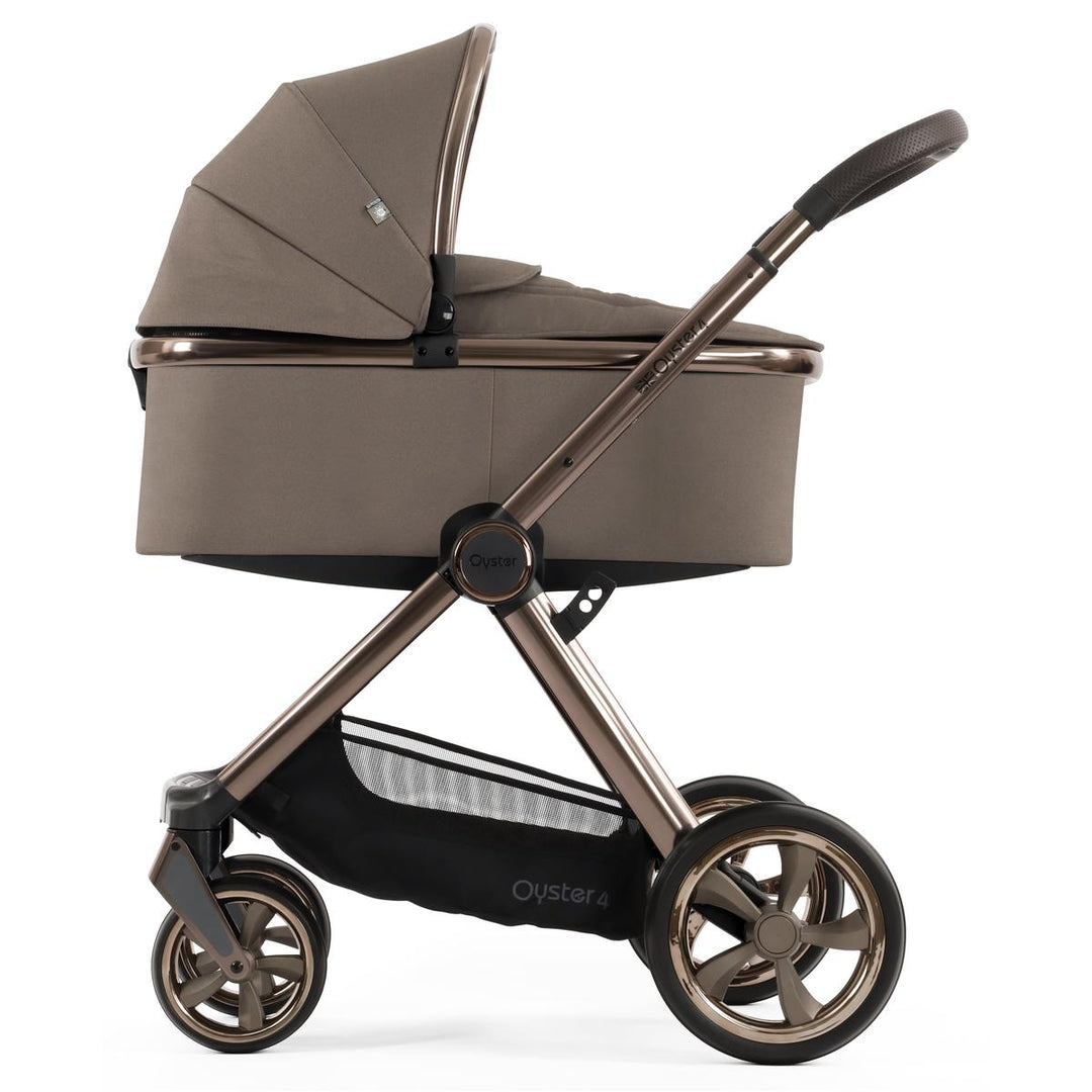 Babystyle Oyster 4 Tandem Cabriofix i-Size Travel System Bundle, Mink