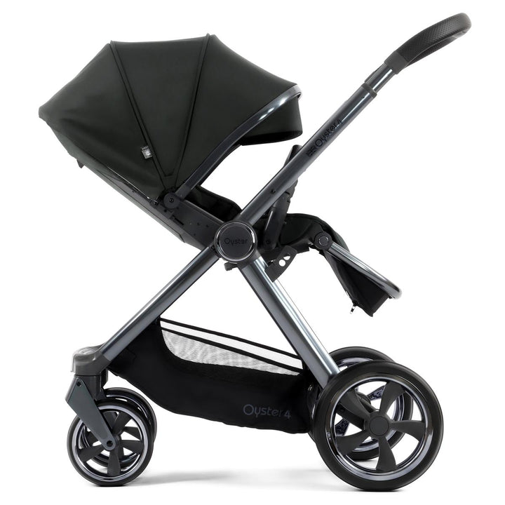 Babystyle Oyster 4 Tandem Travel System Bundle, Black Olive