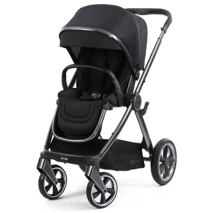 Babystyle Oyster 4 Luxury 7 Piece Primo Viaggio Lounge Bundle, Carbonite