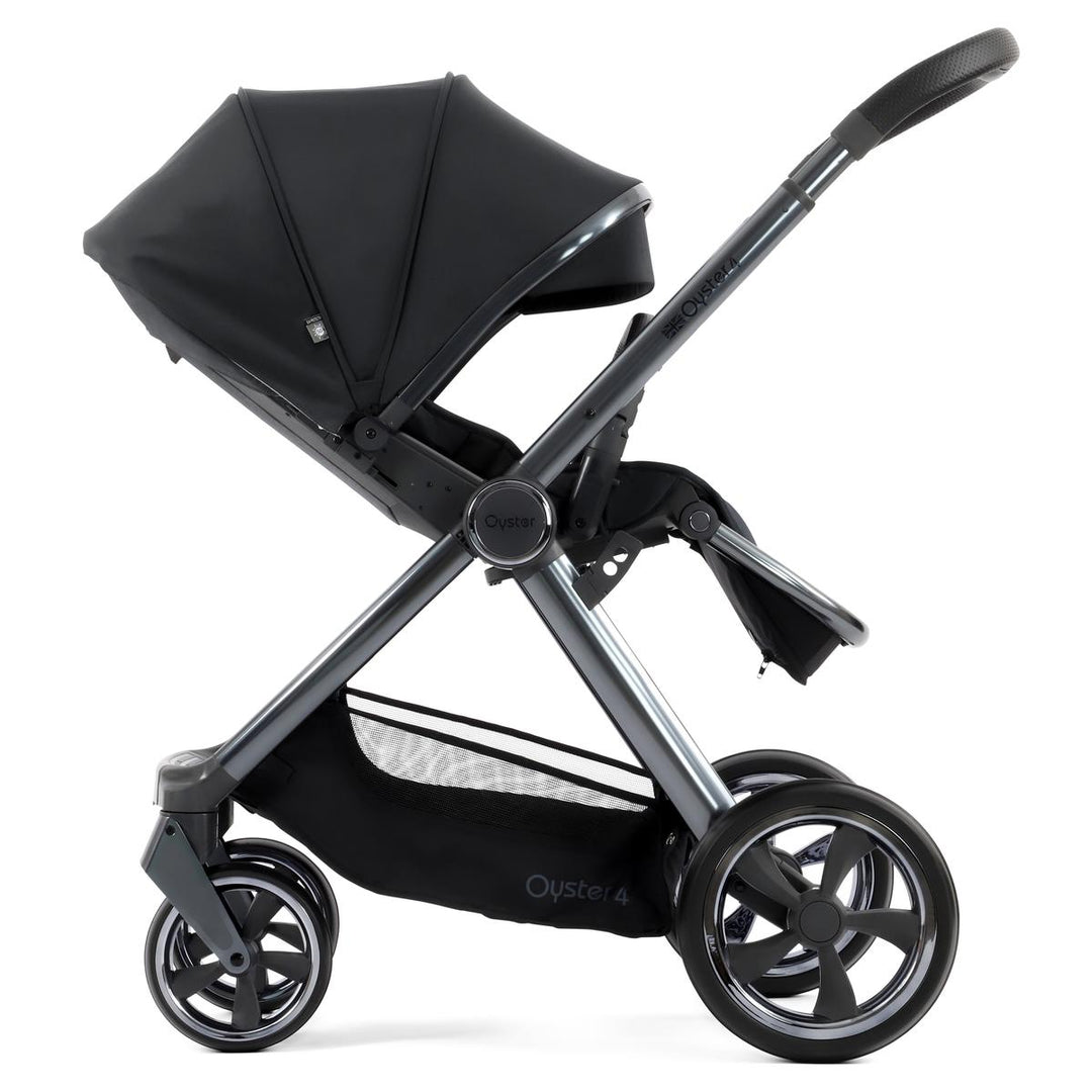 Babystyle Oyster 4 Twin Primo Viaggio Lounge Travel System Bundle, Carbonite