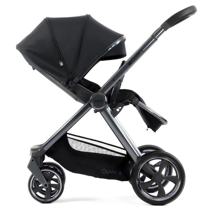 Babystyle Oyster 4 Tandem Cabriofix i-Size Travel System Bundle, Carbonite