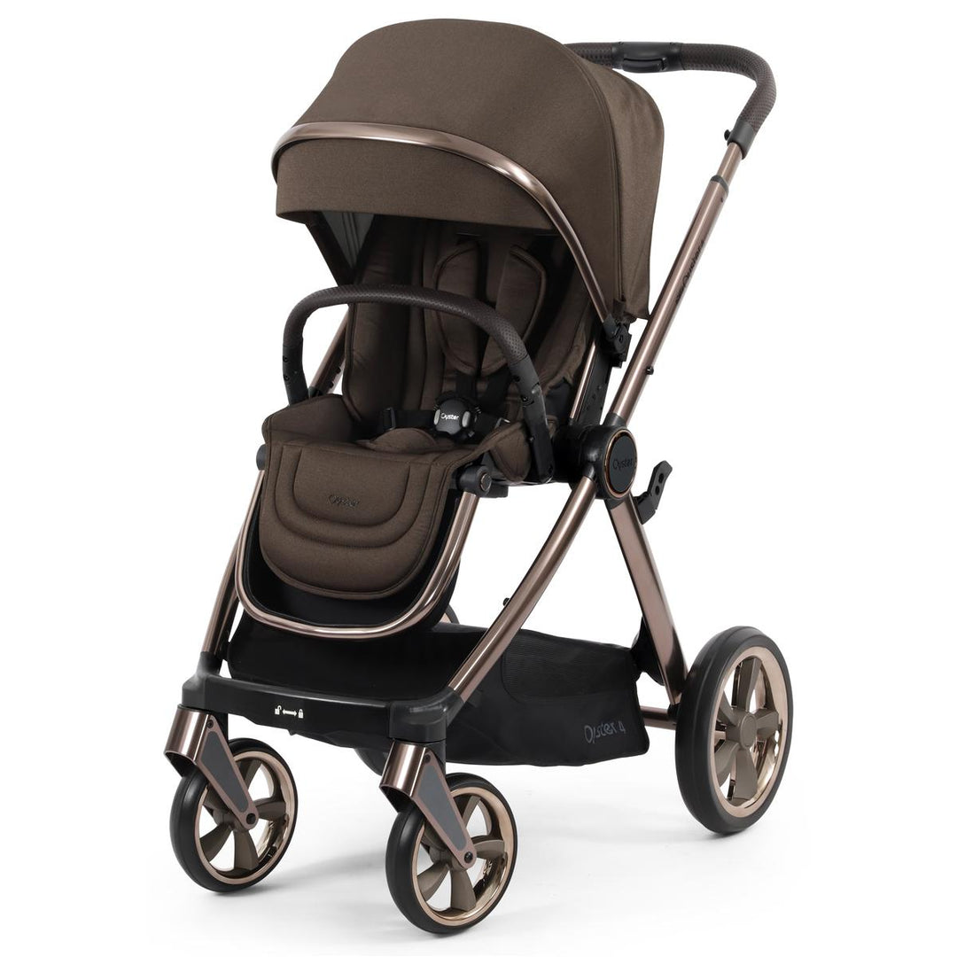 Babystyle Oyster 4 Tandem Travel System Bundle, Chocolate Velvet