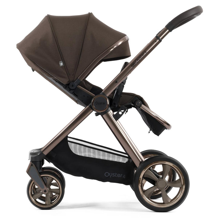 Babystyle Oyster 4 Twin Cloud T Travel System Bundle, Chocolate Velvet