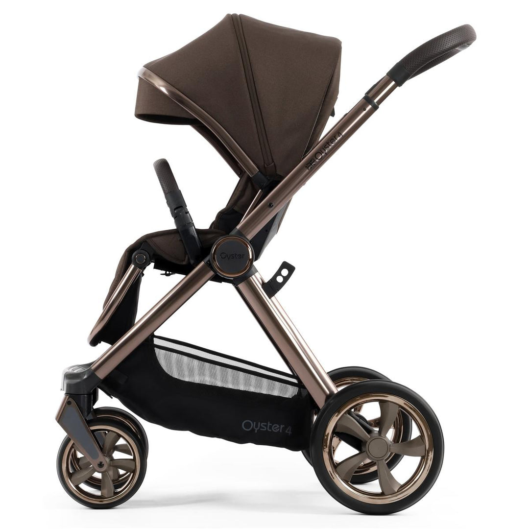 Babystyle Oyster 4 Tandem Travel System Bundle, Chocolate Velvet