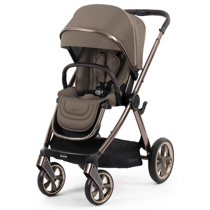 Babystyle Oyster 4 Tandem Cabriofix i-Size Travel System Bundle, Mink