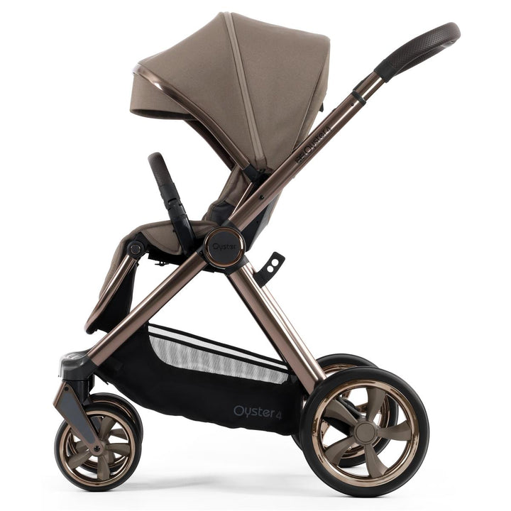 Babystyle Oyster 4 Tandem Cabriofix i-Size Travel System Bundle, Mink
