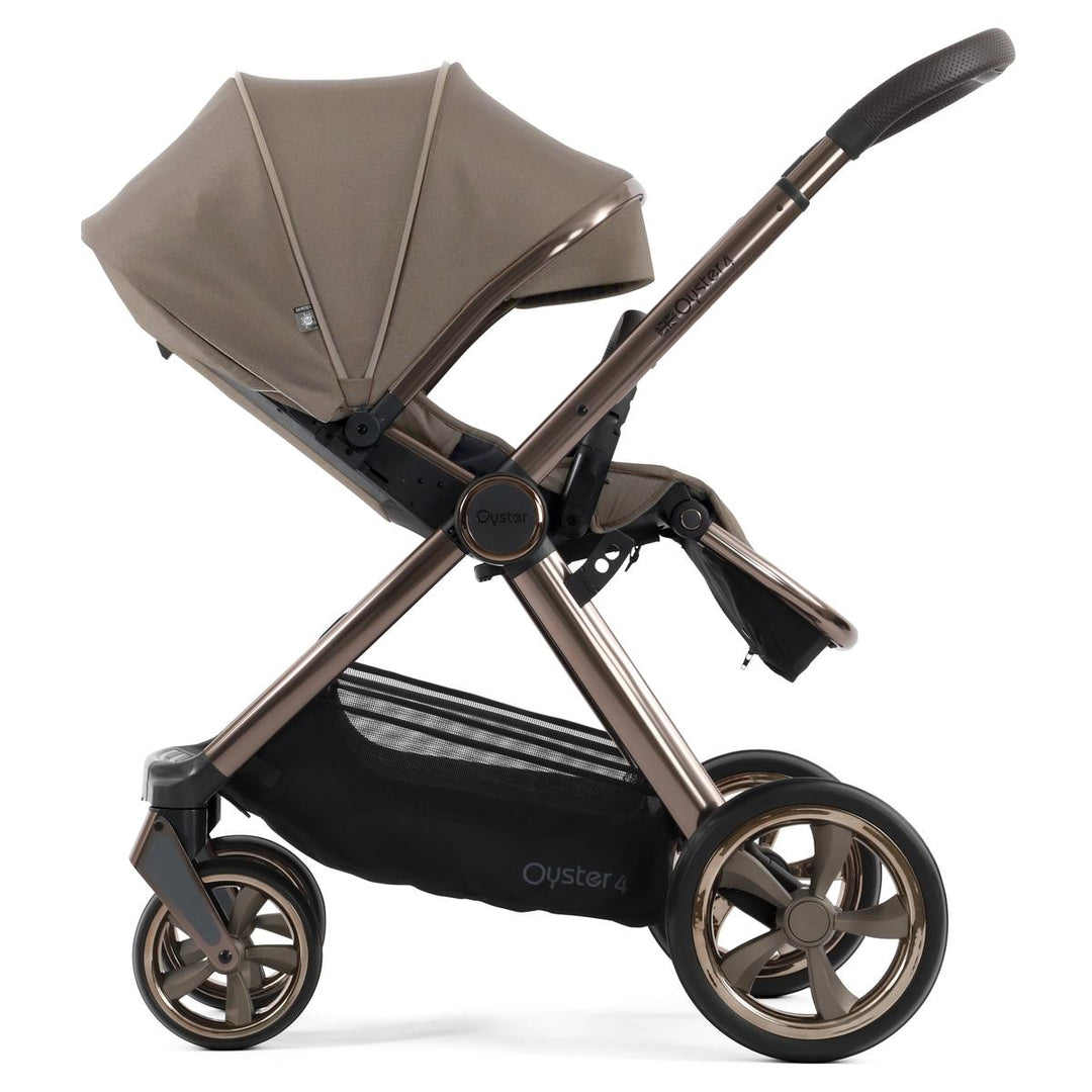 Babystyle Oyster 4 Tandem Cabriofix i-Size Travel System Bundle, Mink