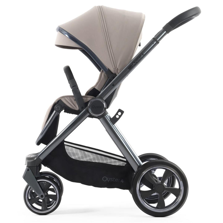 Babystyle Oyster 4 Twin Pebble 360 Pro Travel System Bundle, Stone