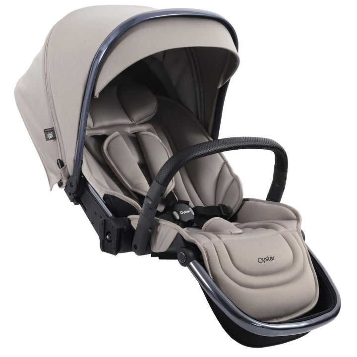 Babystyle Oyster 4 Twin Pebble 360 Pro Travel System Bundle, Stone