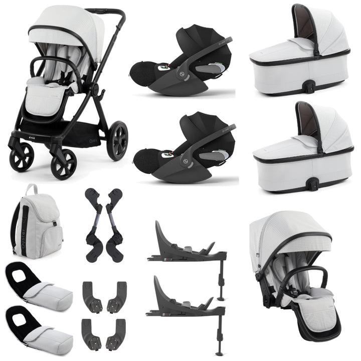 Babystyle Oyster 4 Twin Cloud T Travel System Bundle, Jubilee