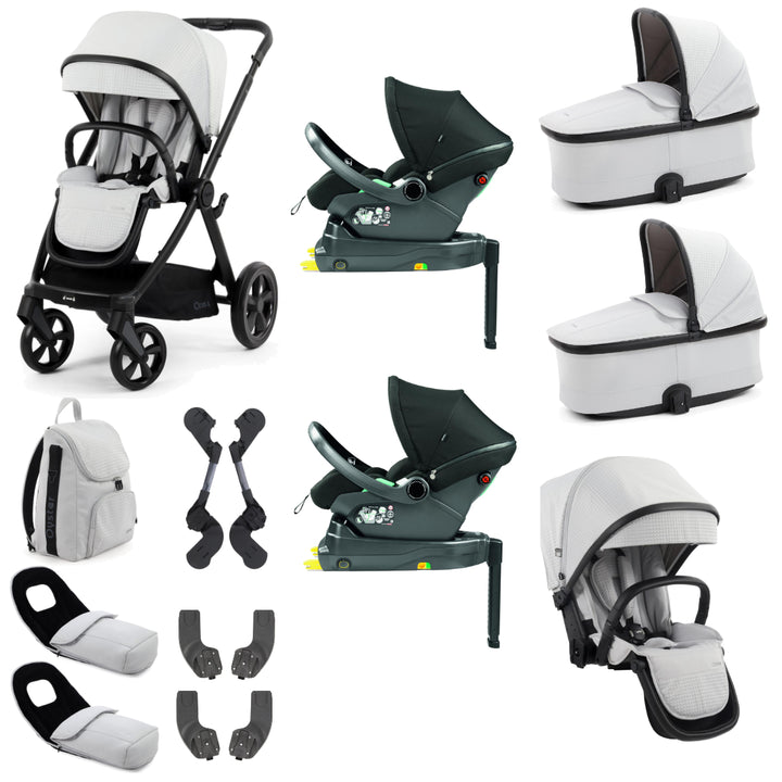 Babystyle Oyster 4 Twin Primo Viaggio Lounge Travel System Bundle, Jubilee