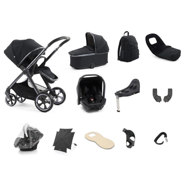 Babystyle Oyster 4 Ultimate 12 Piece Bundle, Carbonite