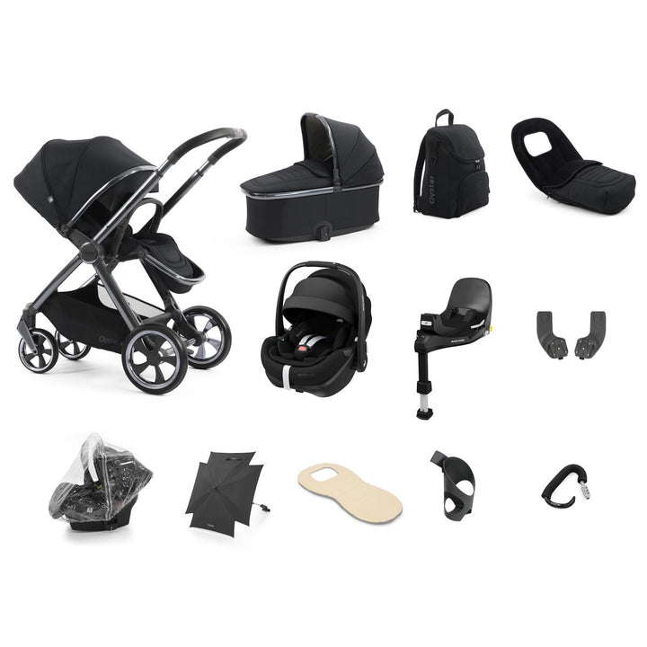 Babystyle Oyster 4 Ultimate 12 Piece Pebble 360 Pro Bundle, Carbonite