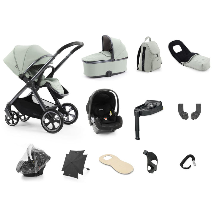 Babystyle Oyster 4 Ultimate 12 Piece Primo Viaggio Lounge Bundle, Pistachio